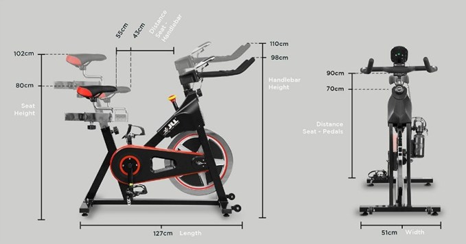 jll ic300 spin bike