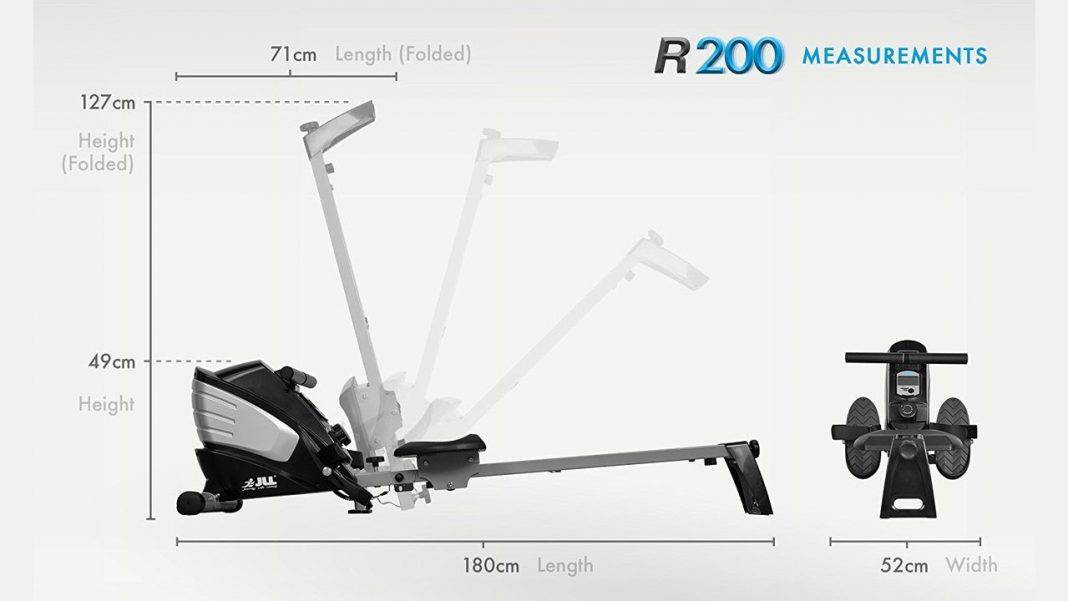 JLL R200 Home Rowing Machine Review Fitness Fighters