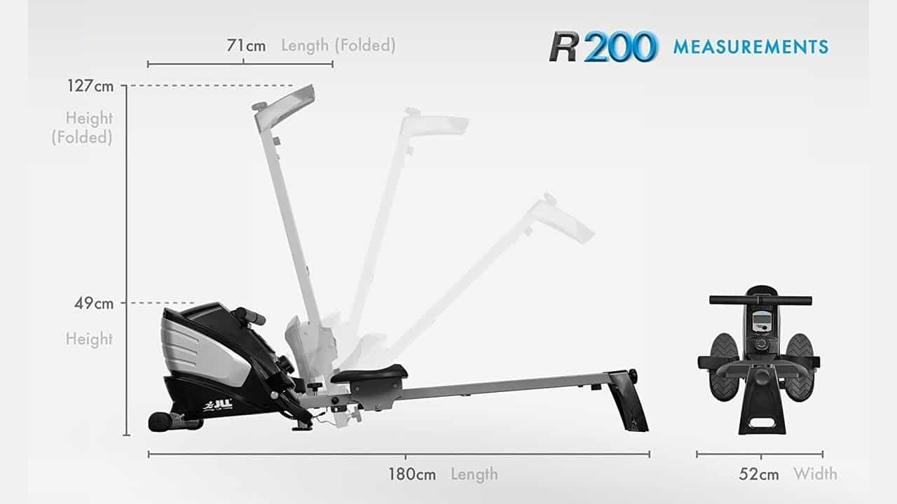 JLL R200 Home Rowing Machine