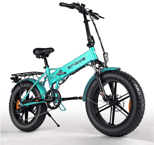 ENGWE 500W 20 inch Fat Tire Electric Bicycle Mountain Beach Snow Bike for Adults