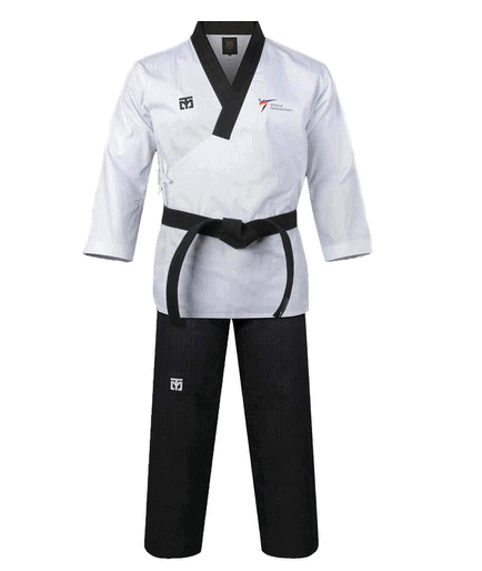 Mooto Korea Taekwondo Poomsae Uniform WT Logo Taebek Dan Uniforms MMA