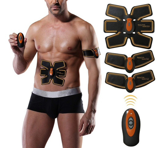 Charminer Muscle Toner Abs Trainer EMS Muscle Stimulator