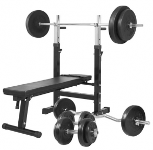 Gorilla Sports Weight Bench 100KG