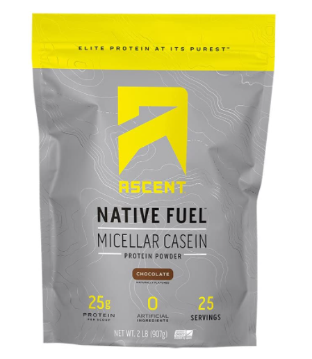 Ascent Native Fuel Micellar Casein Protein Powder