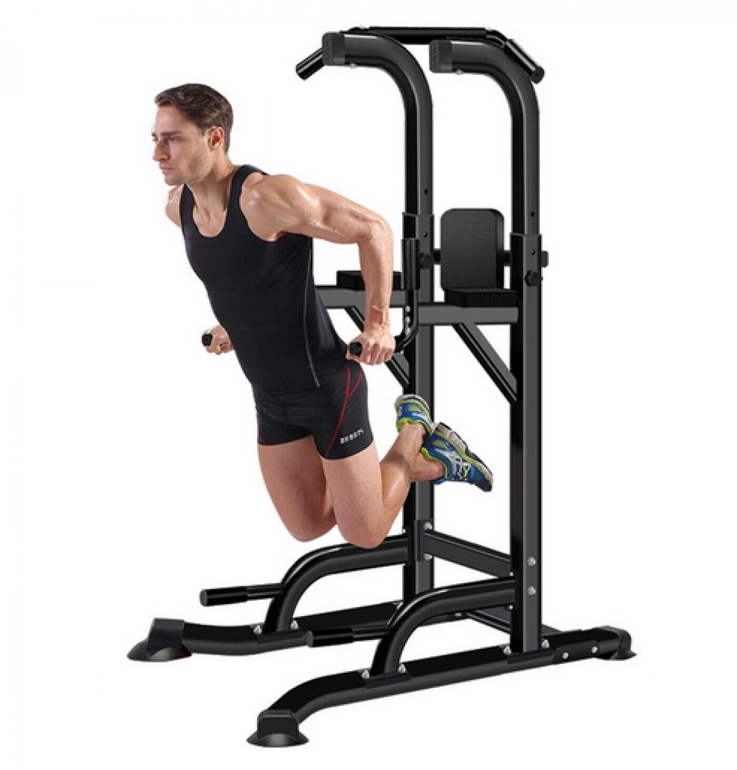 Max Strength Adjustable Height Pull Up Station Multi Gym 1470x1536 