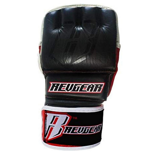 Revgear Vigilante Gel Pro MMA Leather Gloves