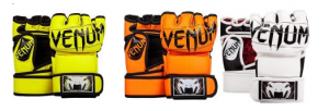 Venum Challenger MMA Gloves Yellow Orange White