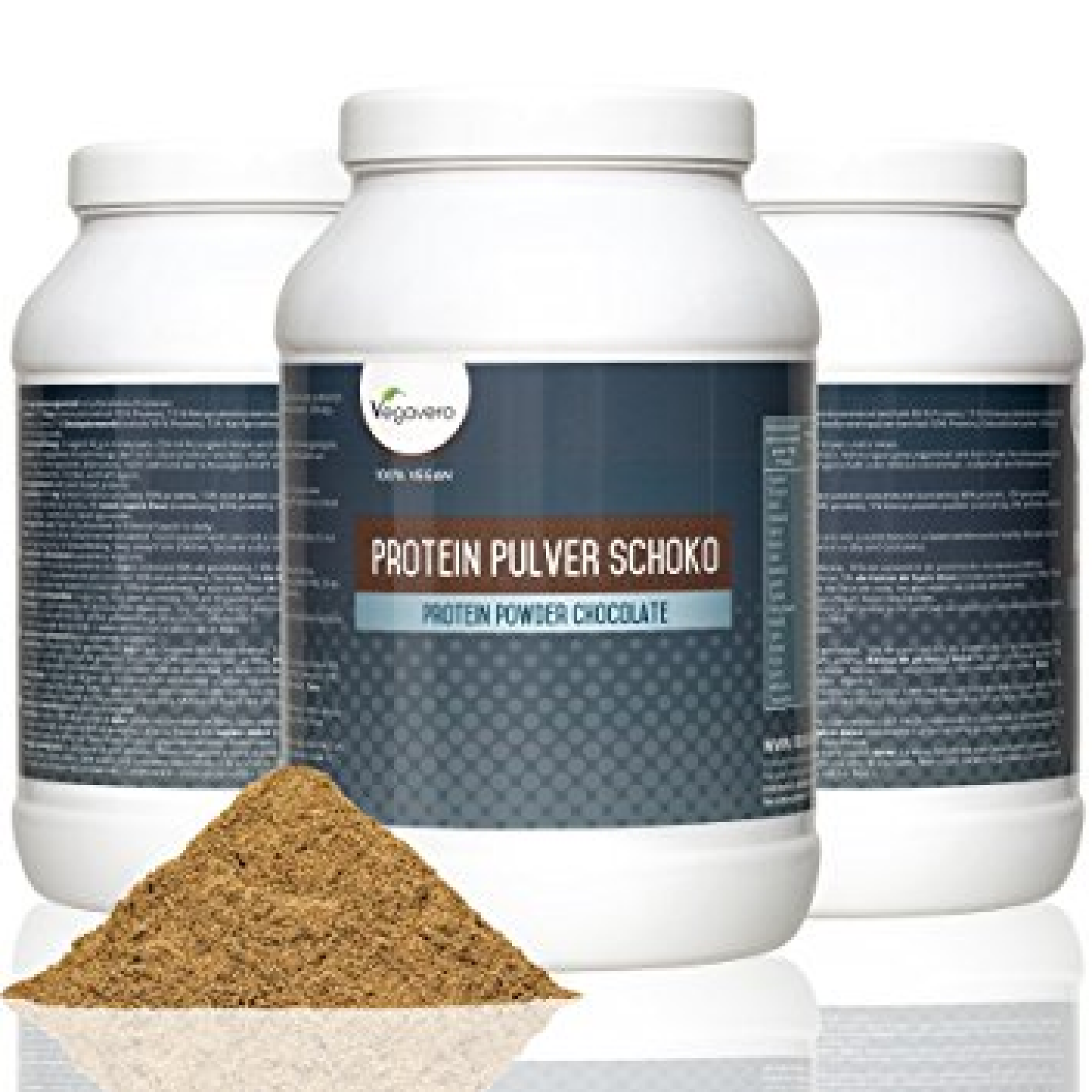 Vegavero protein powder.