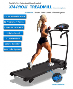 PrestigeSports XM-PROIII Motorised Running Machine