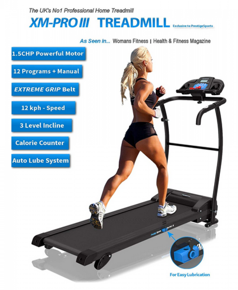 XMPRO III Treadmill Review Fitness Fighters