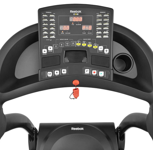 Reebok ZR8 Treadmill Display