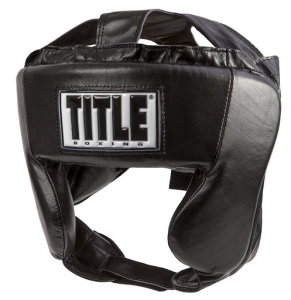 Title Boxing Hi-Performance Leather Headgear