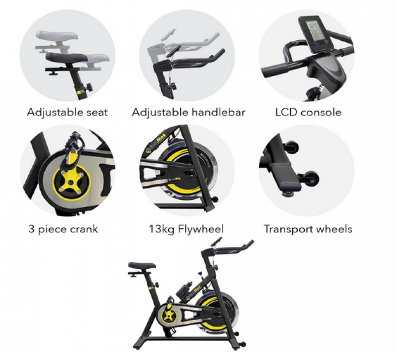 bodymax b2 spin bike review