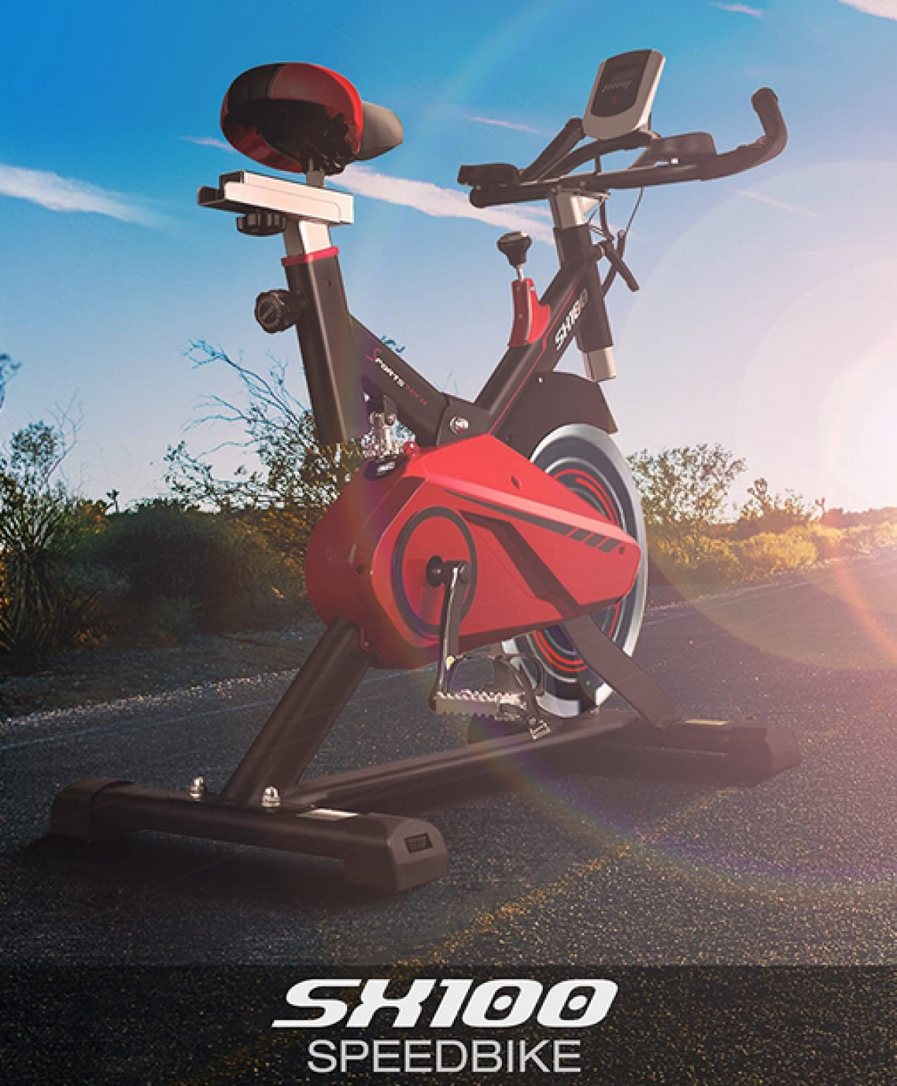 sportstech fitness exercise bike