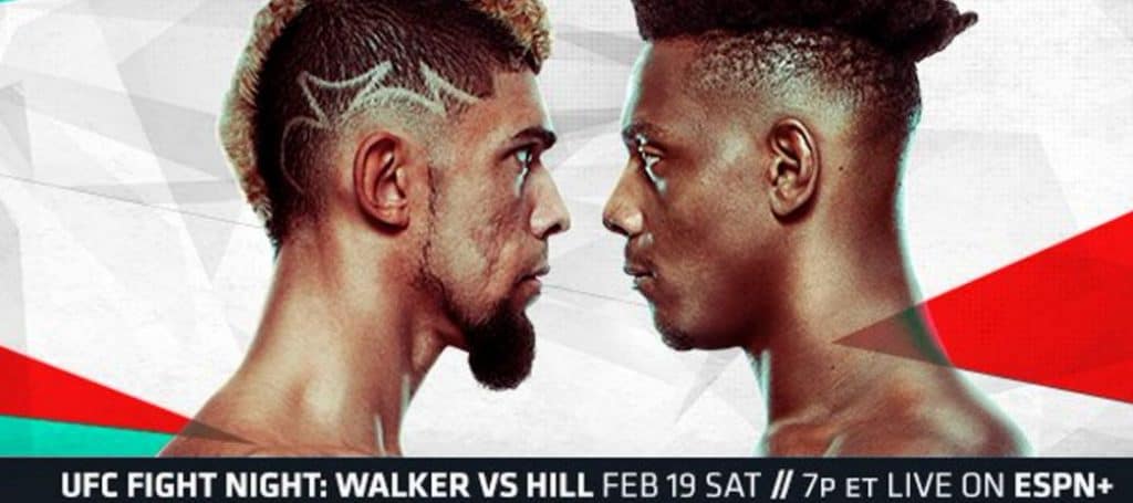 UFC Fight Night Walker vs Hill