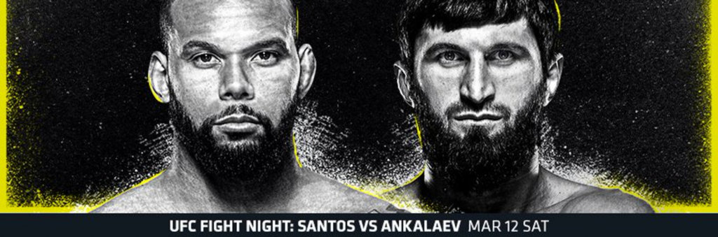 UFC fight night santos vs ankalev