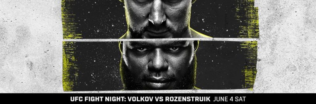 UFC fight night volkov vs rozenstruik