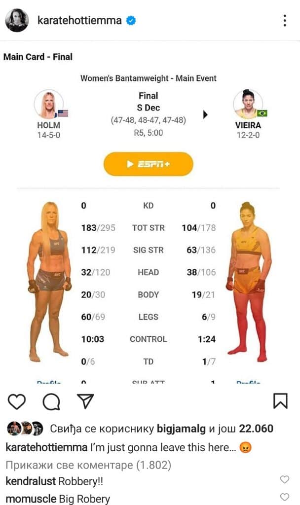 michelle waterson holly holm analysis