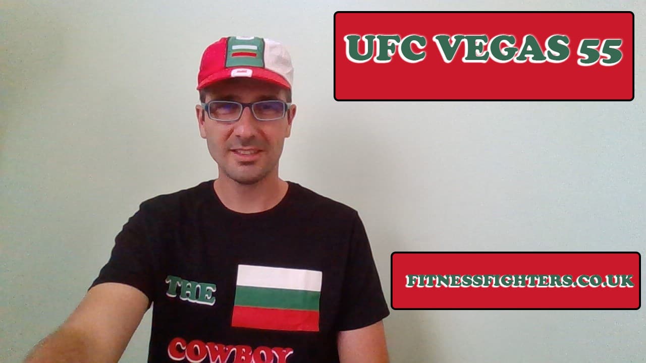 ufc vegas 55 report by Vlad