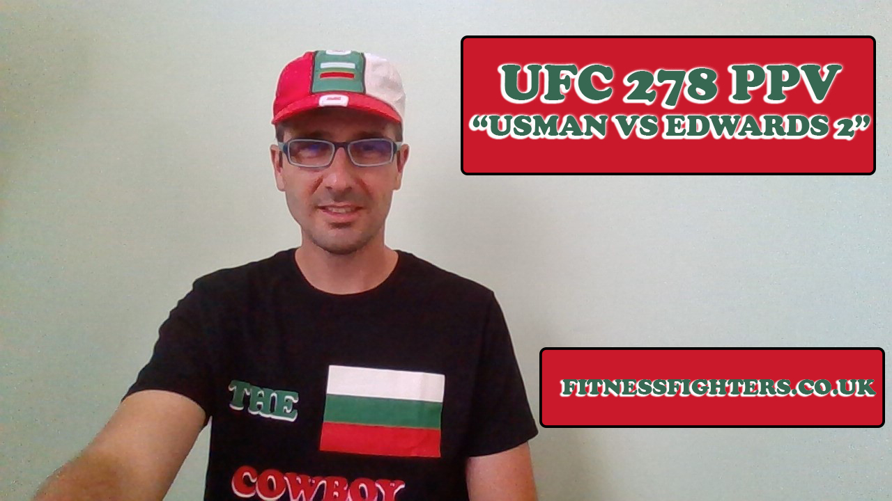 ufc 278 usman vs edwards 2 report by Vlad
