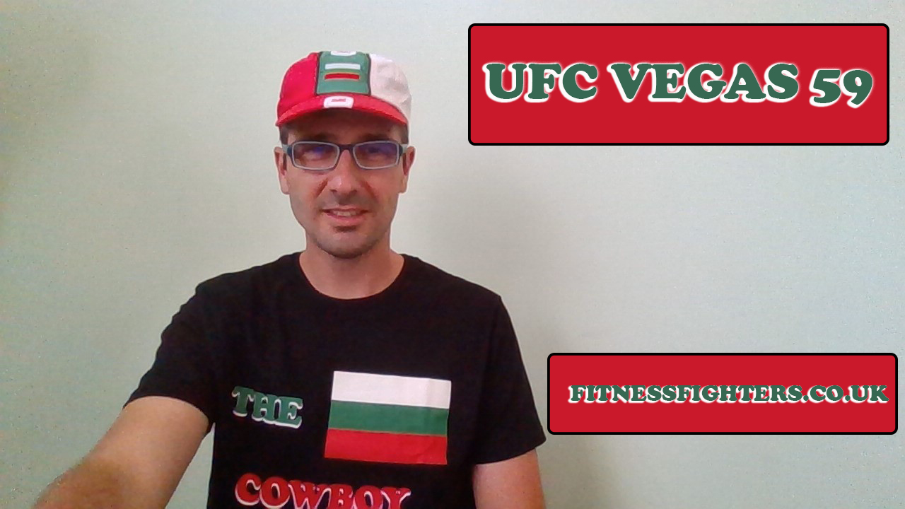 ufc vegas 59 report by Vlad