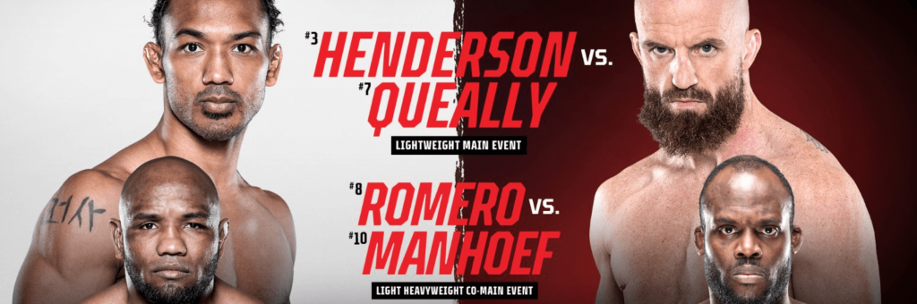 Bellator 285 Henderson Vs Queally event