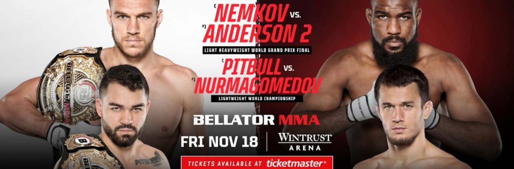 Bellator MMA 288 Nemkov Anderson Pitbull Nurmagomedov