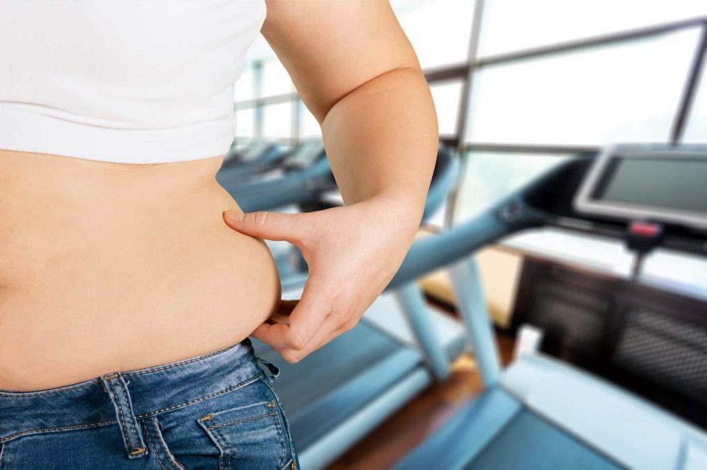lose belly fat with treadmill workout