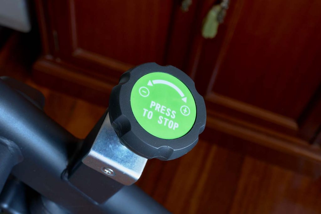 indoor cycling bike resistance setting