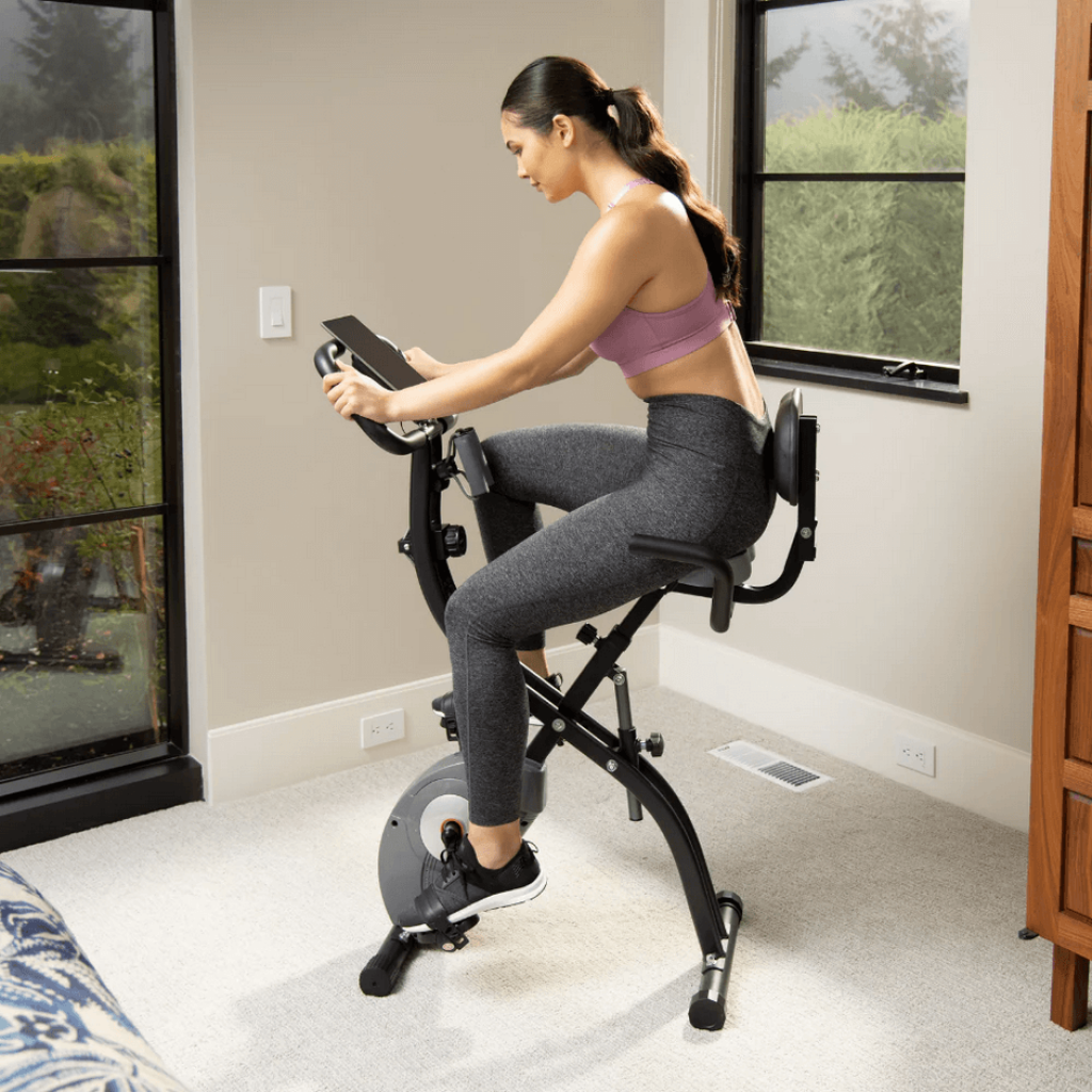 ATIVAFIT R8 Foldable Fitness Exercise Bike Review - Fitness Fighters