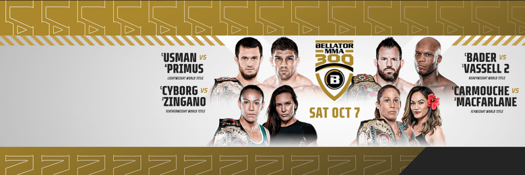 Bellator MMA 300 Usman Primus Cyborg Zingano