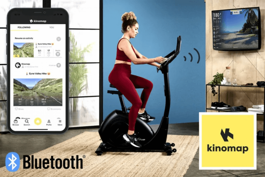 JTX Cyclo GO X exercise bike workout apps