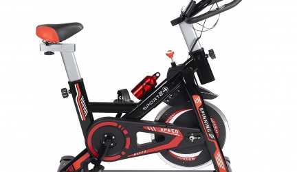 Sport24 Stationary Upright Exercise Spinning Bike Review