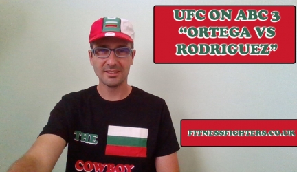 UFC On ABC 3 “Ortega Vs Rodriguez” + Weekly MMA News